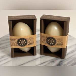 Goats Milk Soap Lightly Scented Moisturizing Bar Palm Oil, Almond Oil 4.5 Oz